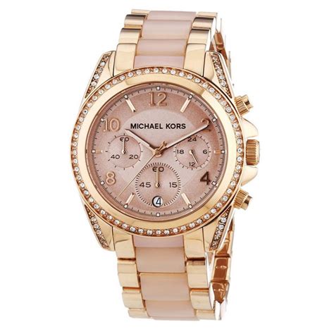 reloj michael kors de dama color rosado